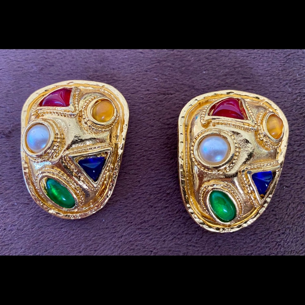 Edouard Rambaud Clip On Earrings